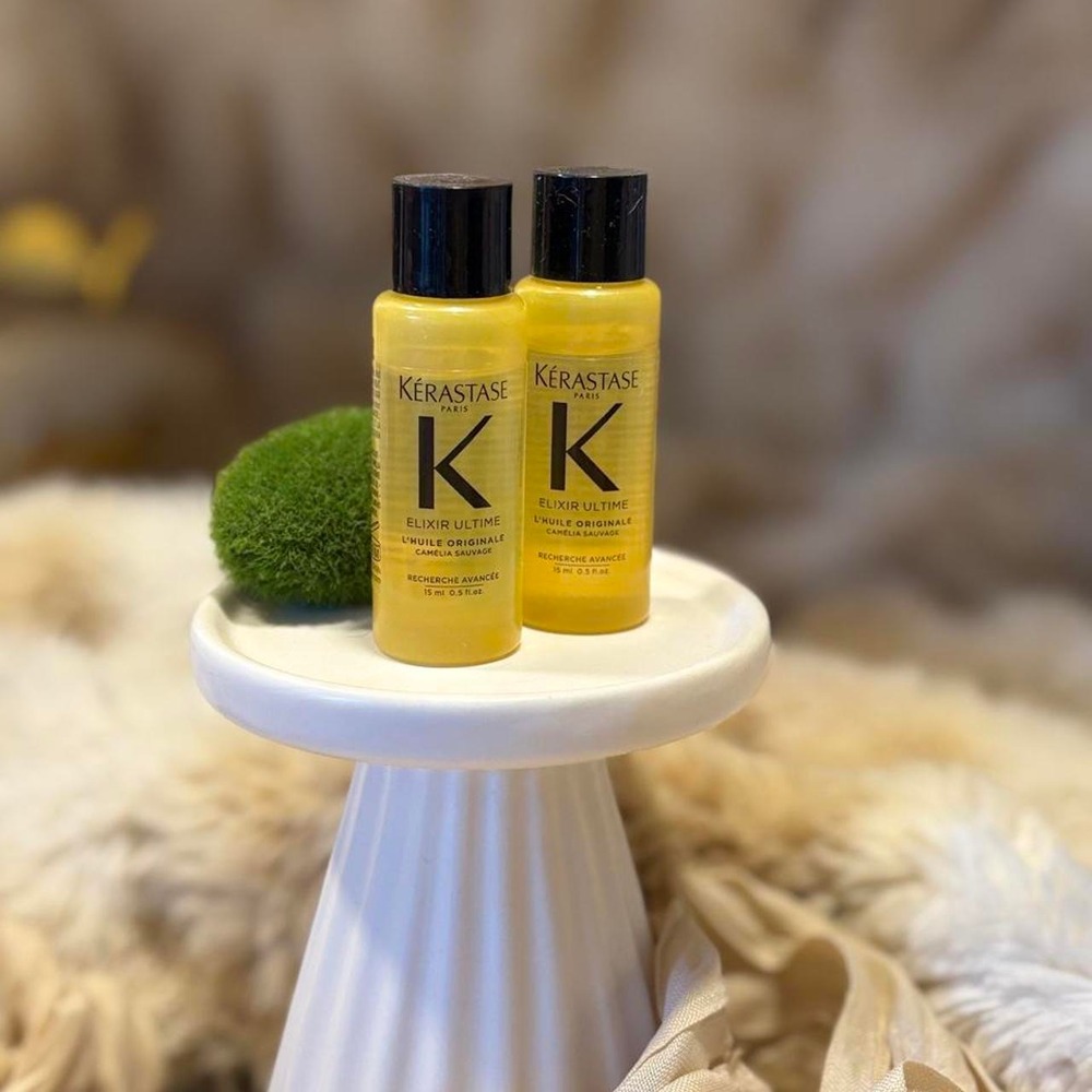 LUXE Kérastase Elixir Ultime Hydrating Hair Oil Mini .5oz | 15mL